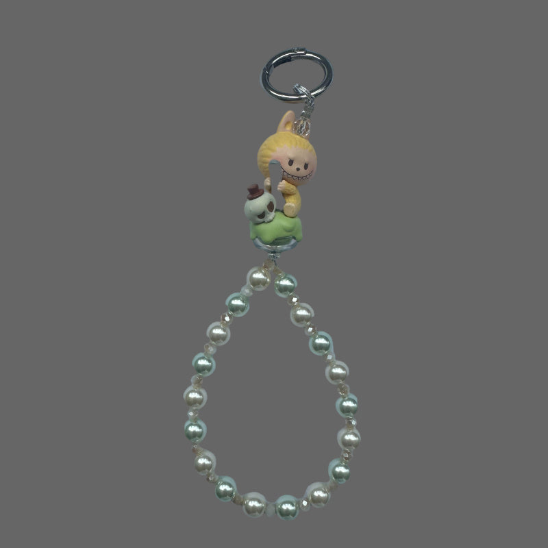 Swarovski Pearl Pop Bean Phone Charm