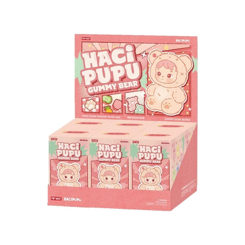HACIPUPU Gummy Bear Series-Vinyl Plush Pendant Blind Box