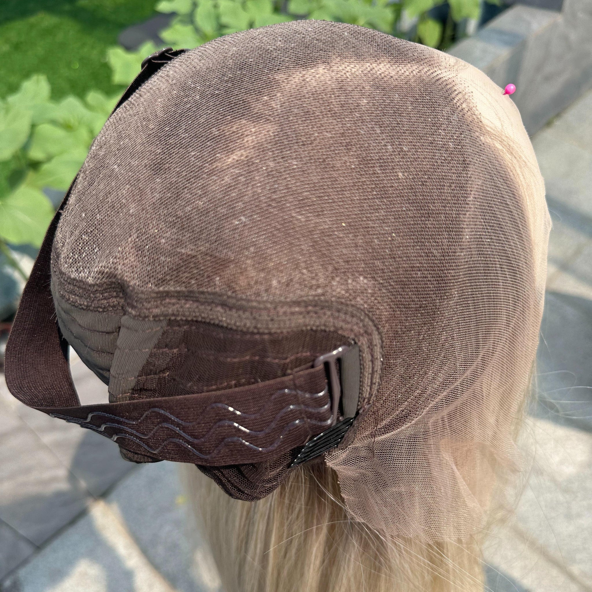 【Gabrielle】30 Inch 13*6 Lace Front Low Density Ash Blonde Straight Lace Front Wig, Low Density, Free Part Pre Plucked 13*6 HD Transparent Lace Frontal Handmade Swiss Lace Synthetic Fiber Wig, With Dark Roots, Adjustable&Glueluess, USA Stocked