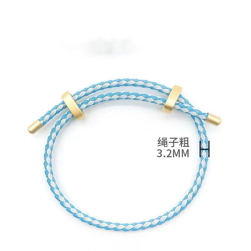【E803】Steel DIY Wire Bracelet Rope  - Wholesale DIY