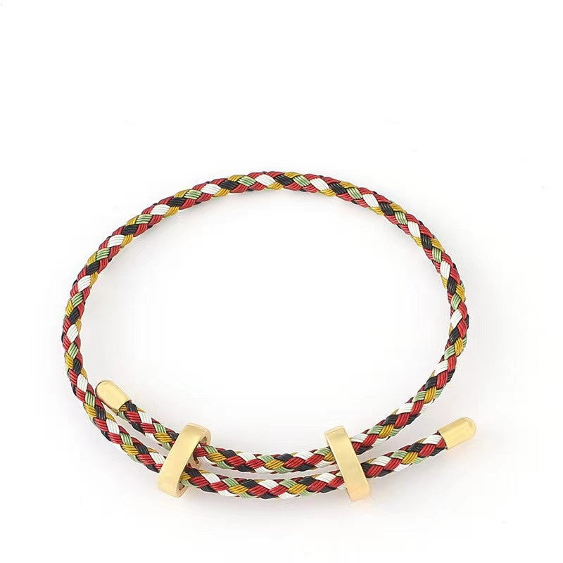 【E803】Steel DIY Wire Bracelet Rope  - Wholesale DIY