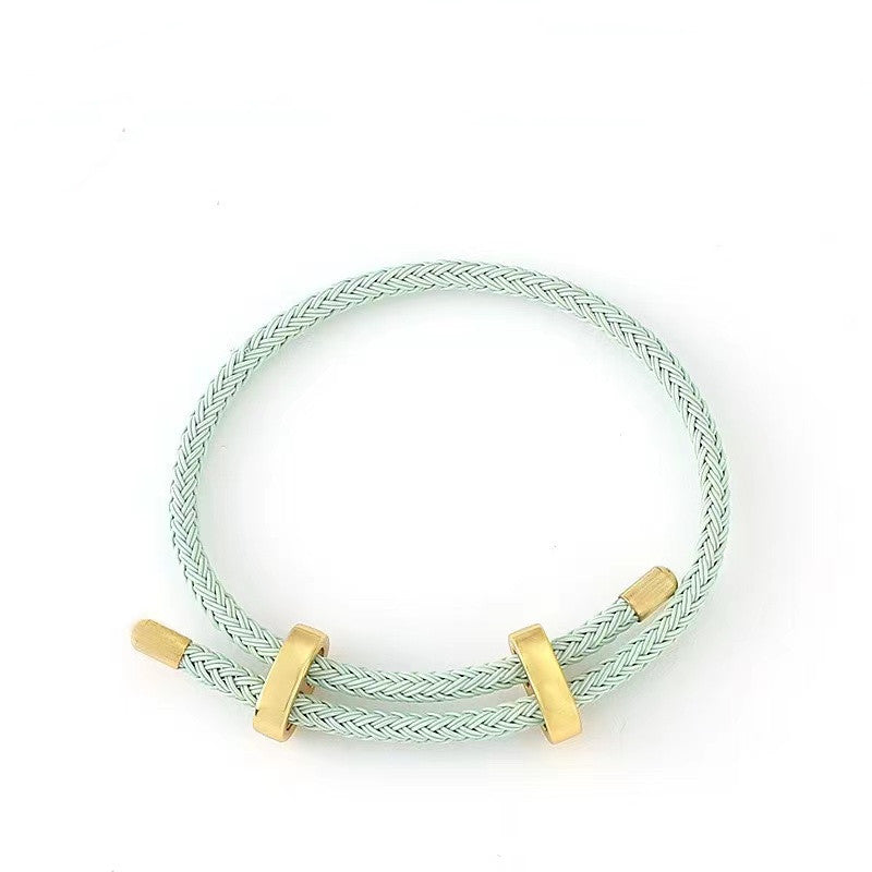 【E803】Steel DIY Wire Bracelet Rope  - Wholesale DIY