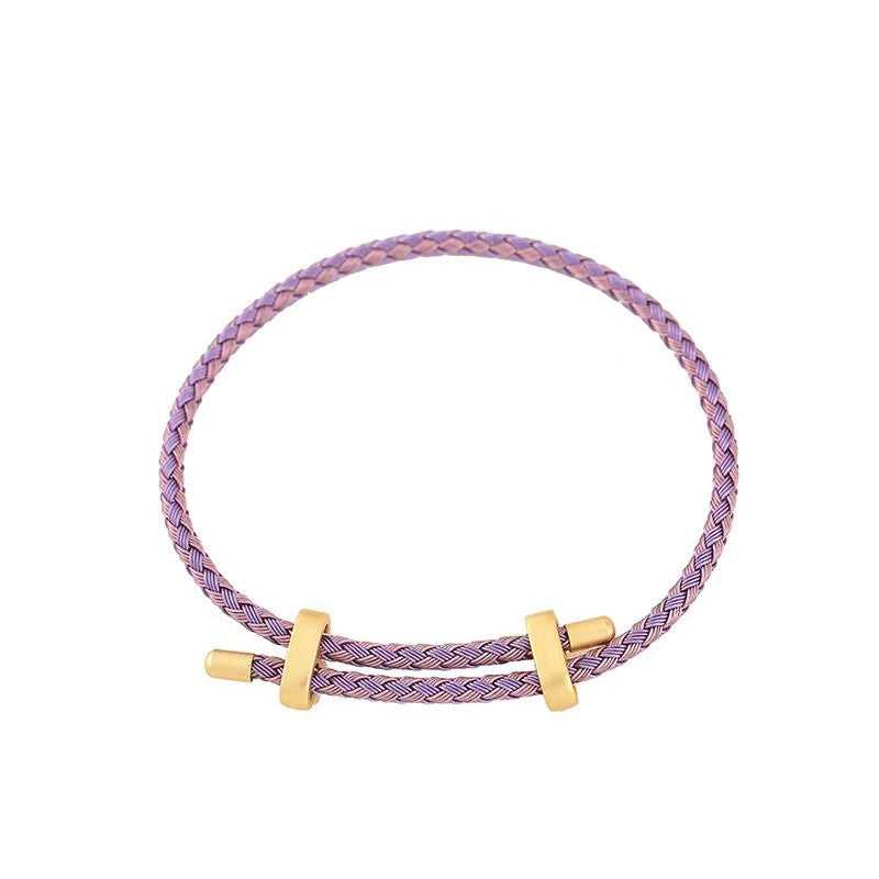 【E803】Steel DIY Wire Bracelet Rope  - Wholesale DIY
