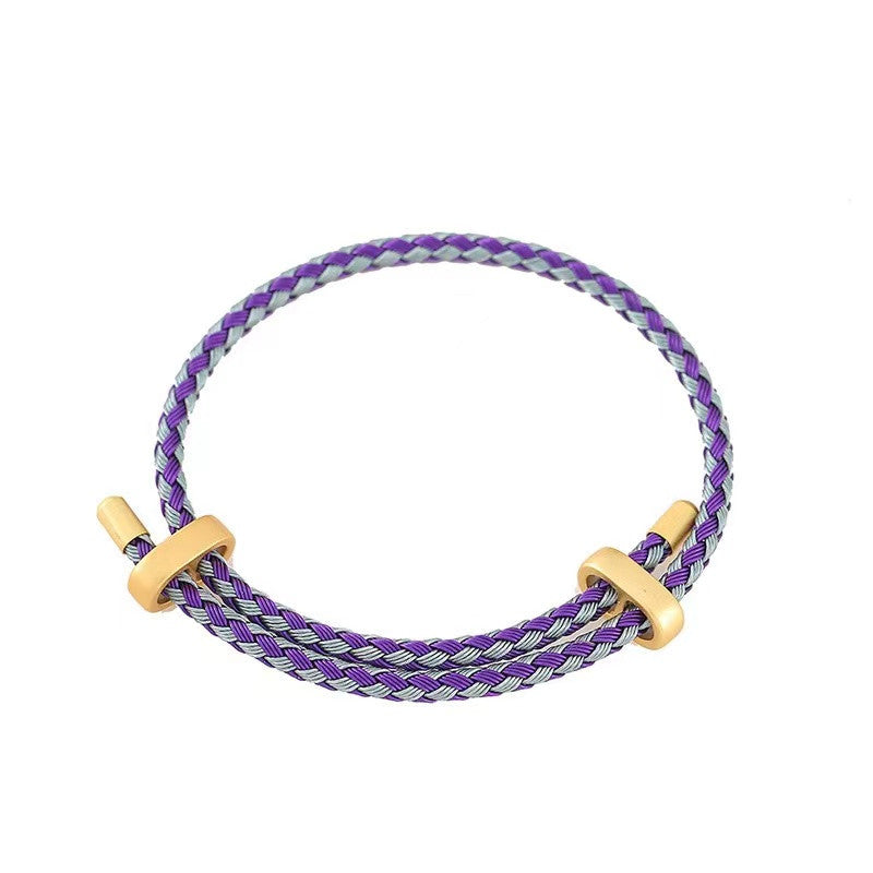 【E803】Steel DIY Wire Bracelet Rope  - Wholesale DIY