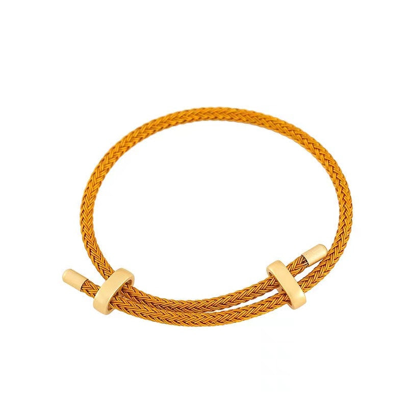 【E803】Steel DIY Wire Bracelet Rope  - Wholesale DIY