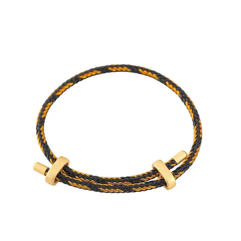 【E803】Steel DIY Wire Bracelet Rope  - Wholesale DIY