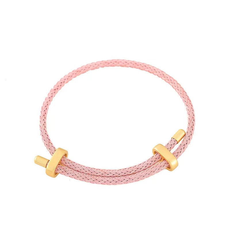 【E803】Steel DIY Wire Bracelet Rope  - Wholesale DIY