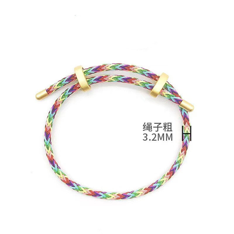 【E803】Steel DIY Wire Bracelet Rope  - Wholesale DIY
