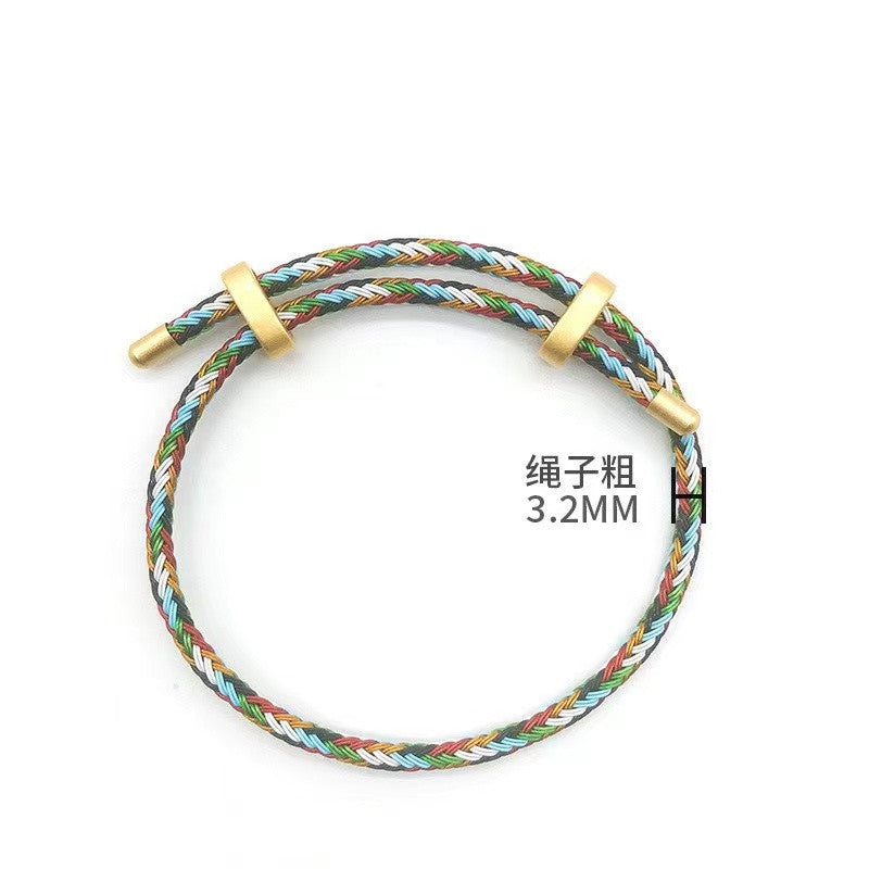 【E803】Steel DIY Wire Bracelet Rope  - Wholesale DIY