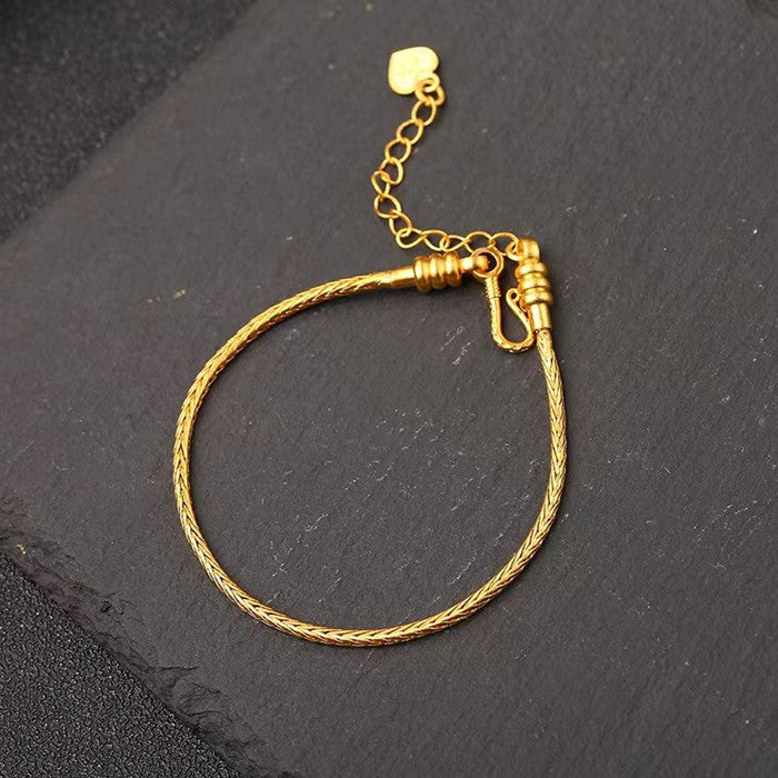 【F1002】Adjustable diy foxtail chain bracelet rope - ACCESSORIES DIY