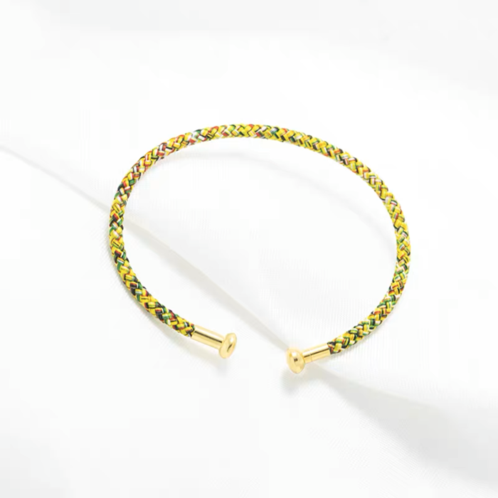 【F1005】Opening adjustable DIY wire bracelet  - ACCESSORIES DIY