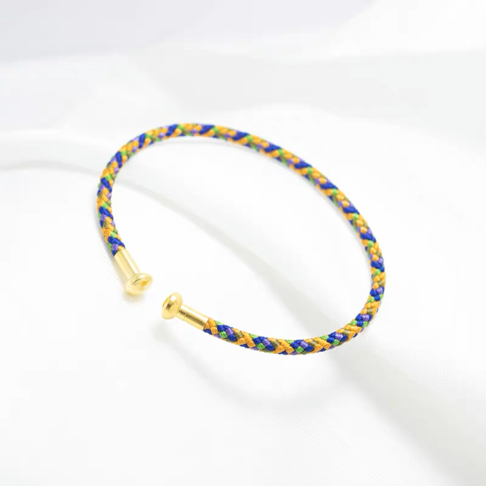 【F1005】Opening adjustable DIY wire bracelet  - ACCESSORIES DIY