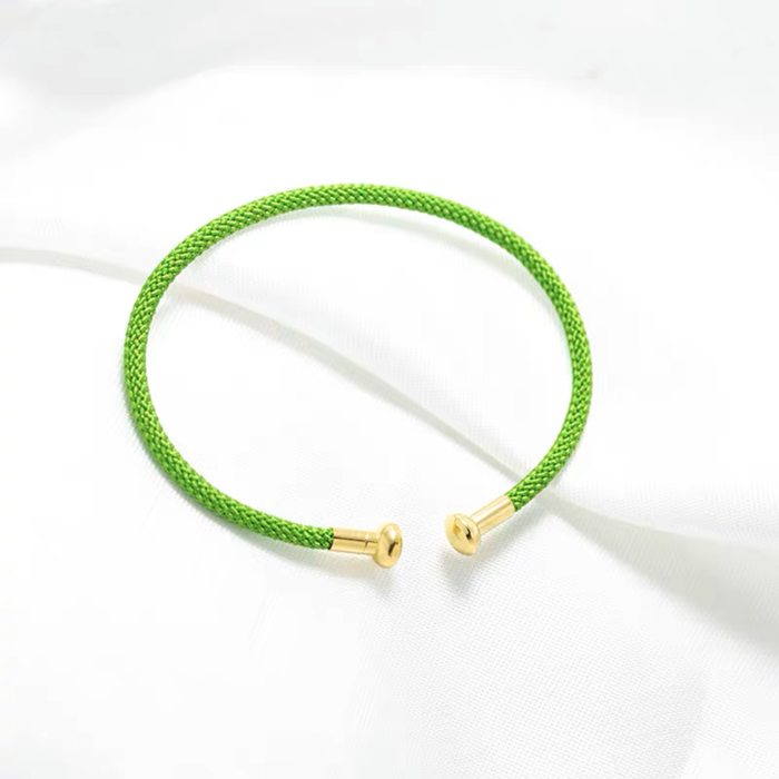 【F1005】Opening adjustable DIY wire bracelet  - ACCESSORIES DIY