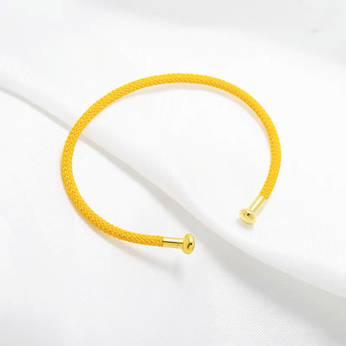 【F1005】Opening adjustable DIY wire bracelet  - ACCESSORIES DIY