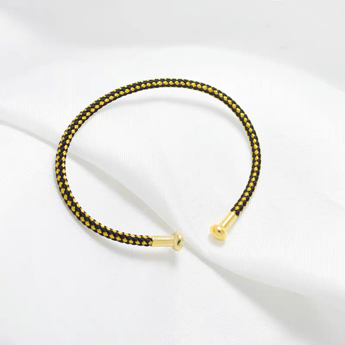 【F1005】Opening adjustable DIY wire bracelet  - ACCESSORIES DIY