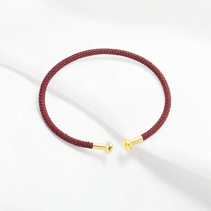 【F1005】Opening adjustable DIY wire bracelet  - ACCESSORIES DIY