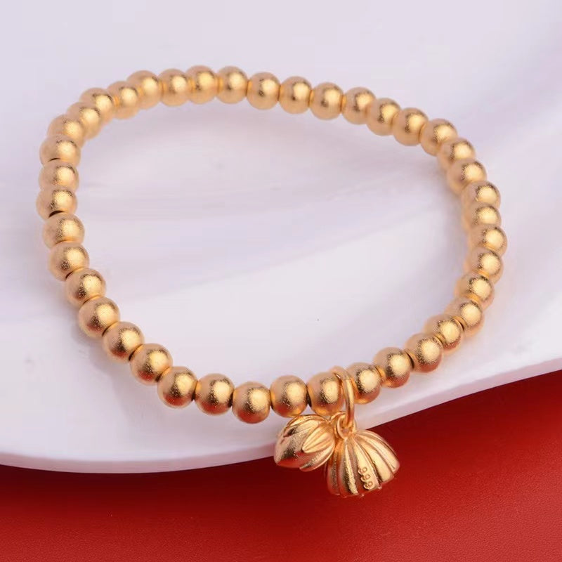 【B0114】Lotus flower bracelet