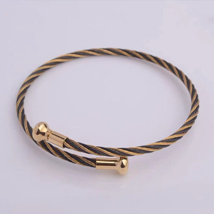 【F1006】Twist bracelet rope  - ACCESSORIES DIY