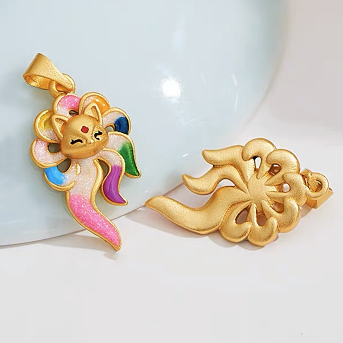 【C317】Series - Fox & Phoenix Series DIY Charms