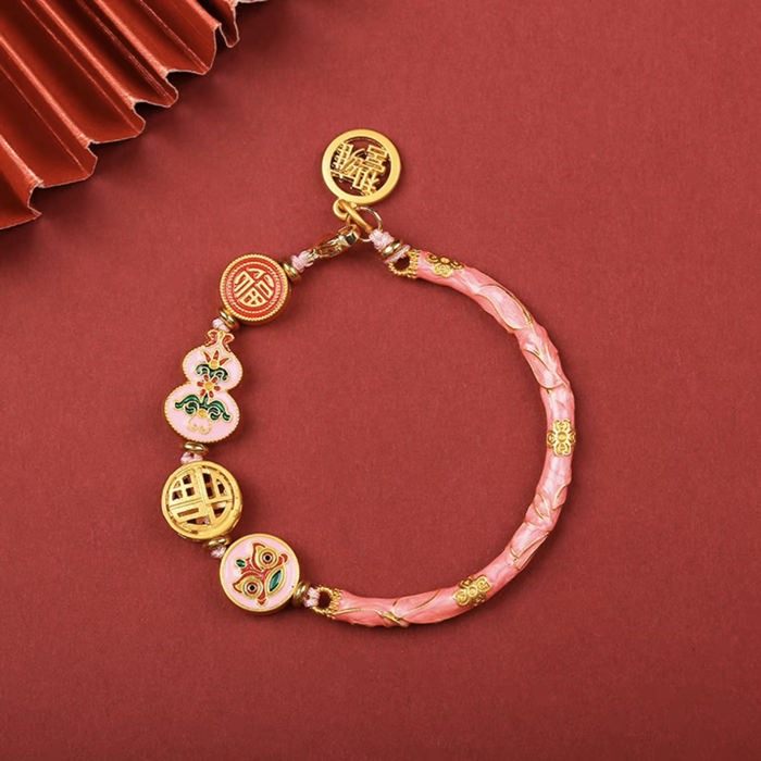 【B0112】Enamel drip oil strings Bracelet