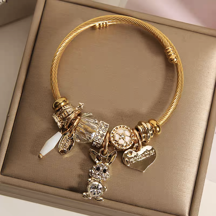 【B0111】Classic bracelet cute angel temperament trend bracelet
