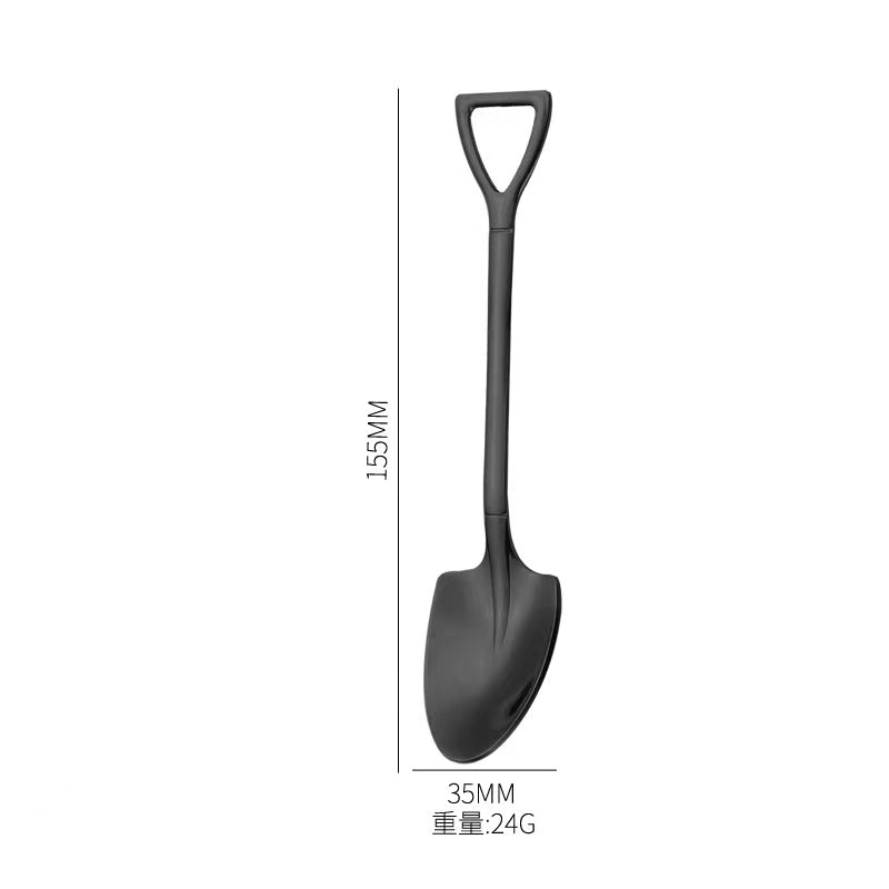 【A037】304 stainless steel long handle shovel