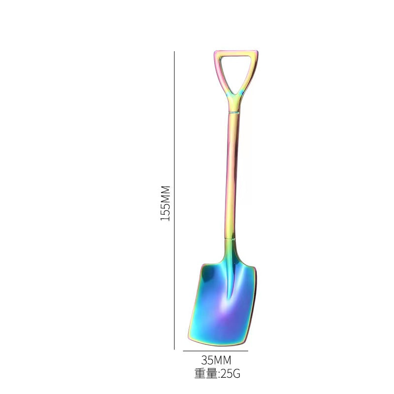 【A037】304 stainless steel long handle shovel