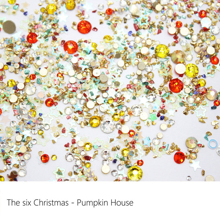 【A045】Sweet Christmas Style- DIY Nail