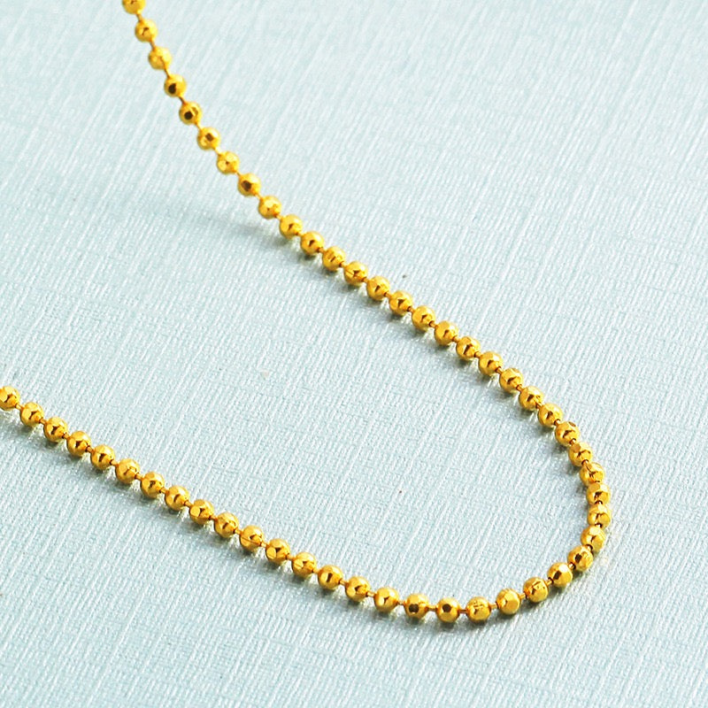 【F1001】Gold plated necklace chain - ACCESSORIES DIY