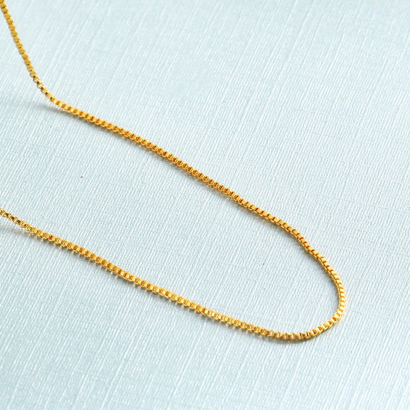 【F1001】Gold plated necklace chain - ACCESSORIES DIY