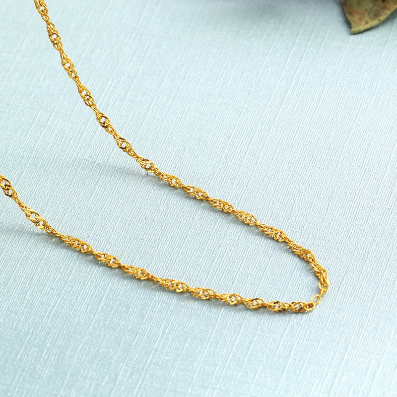 【F1001】Gold plated necklace chain - ACCESSORIES DIY