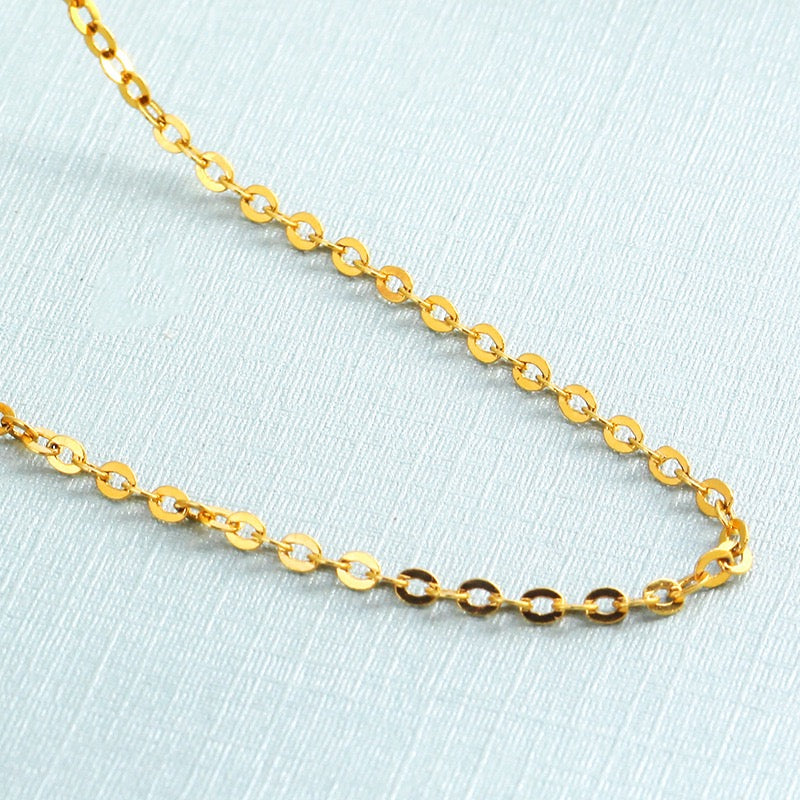 【F1001】Gold plated necklace chain - ACCESSORIES DIY