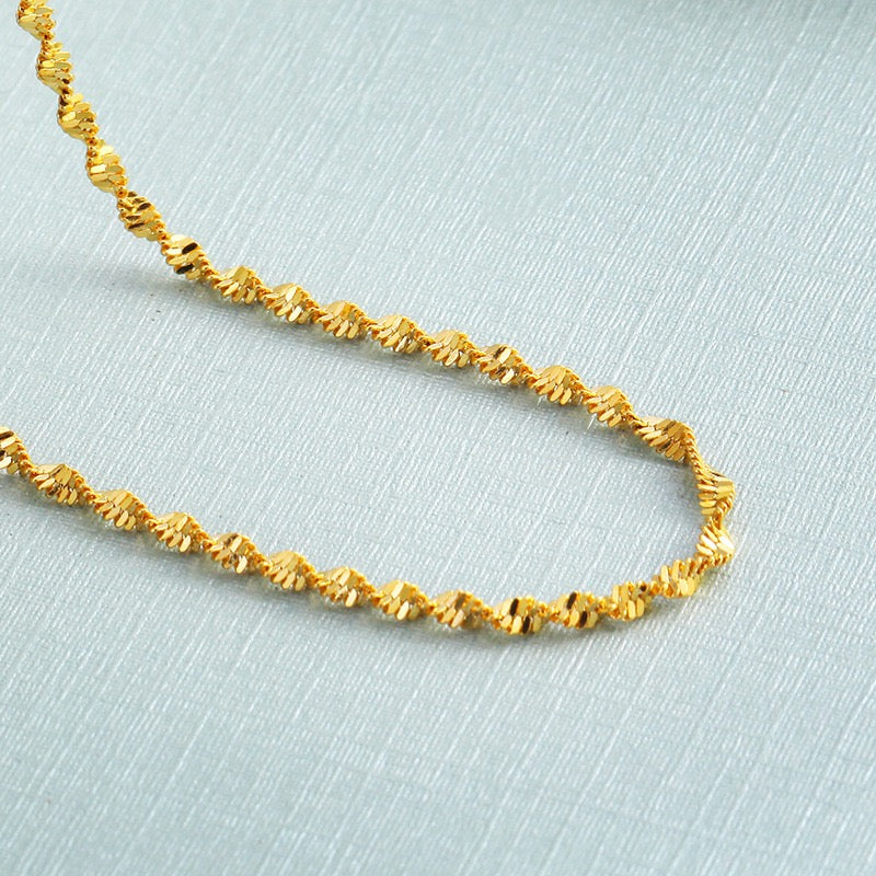 【F1001】Gold plated necklace chain - ACCESSORIES DIY