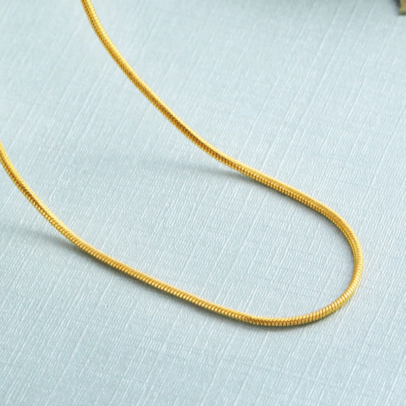 【F1001】Gold plated necklace chain - ACCESSORIES DIY